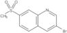 Quinoline, 3-bromo-7-(methylsulfonyl)-