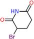 3-Bromo-2,6-piperidinedione