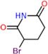 3-bromopiperidine-2,6-dione
