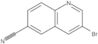 3-Bromo-6-quinolinecarbonitrile