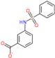 3-[(phenylsulfonyl)amino]benzoic acid