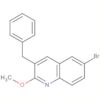 Quinoline, 6-bromo-2-methoxy-3-(phenylmethyl)-