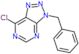 3-benzyl-7-chloro-3H-[1,2,3]triazolo[4,5-d]pyrimidine