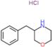 3-Benzylmorpholine hydrochloride (1:1)