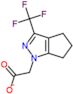 [3-(trifluoromethyl)-5,6-dihydrocyclopenta[c]pyrazol-1(4H)-yl]acetate