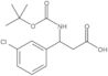 3-N-BOC-Amino-3-(3-chlorophenyl)propionicacid