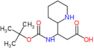 3-(tert-butoxycarbonylamino)-3-(2-piperidyl)propanoic acid