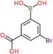 3-Borono-5-bromobenzoic acid