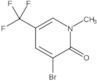 3-Bromo-1-methyl-5-(trifluoromethyl)-2(1H)-pyridinone