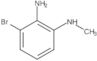 3-Bromo-N<sup>1</sup>-methyl-1,2-benzenediamine