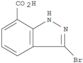 1H-Indazole-7-carboxylicacid, 3-bromo-