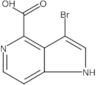 3-Bromo-1H-pyrrolo[3,2-c]pyridine-4-carboxylic acid