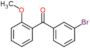 (3-bromophenyl)-(2-methoxyphenyl)methanone