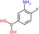 (3-amino-4-fluorophenyl)boronic acid