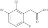 3-Bromo-2-chloro-6-fluorobenzeneacetic acid