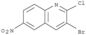 Quinoline,3-bromo-2-chloro-6-nitro-