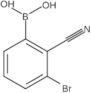 B-(3-Bromo-2-cyanophenyl)boronic acid