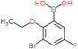 B-(3-Bromo-2-ethoxy-5-fluorophenyl)boronic acid