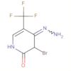 2(1H)-Pyridinone, 3-bromo-5-(trifluoromethyl)-, hydrazone