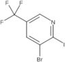 3-Bromo-2-iodo-5-(trifluoromethyl)pyridine