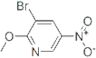 3-Brom-2-methoxy-5-nitropyridin