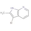 1H-Pyrrolo[2,3-b]pyridine, 3-bromo-2-methyl-