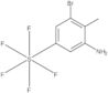 (OC-6-21)-(3-Amino-5-bromo-4-methylphenyl)pentafluorosulfur