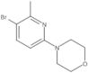 4-(5-Bromo-6-methyl-2-pyridinyl)morpholine