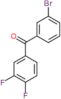 (3-bromophenyl)(3,4-difluorophenyl)methanone