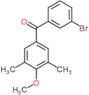 (3-bromophenyl)(4-methoxy-3,5-dimethylphenyl)methanone