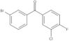 Methanone, (3-bromophenyl)(3-chloro-4-fluorophenyl)-