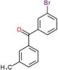 (3-Bromophenyl)(3-methylphenyl)methanone