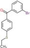 (3-bromophenyl)[4-(ethylsulfanyl)phenyl]methanone