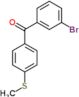 (3-bromophenyl)[4-(methylsulfanyl)phenyl]methanone