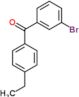 (3-bromophenyl)(4-ethylphenyl)methanone