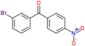 (3-bromophenyl)-(4-nitrophenyl)methanone