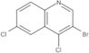 Quinolina, 3-bromo-4,6-dicloro-