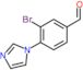 3-bromo-4-imidazol-1-yl-benzaldehyde
