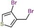 3-Bromo-4-(bromomethyl)thiophene