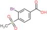 3-bromo-4-methylsulfonyl-benzoic acid