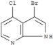 1H-Pyrrolo[2,3-b]pyridine,3-bromo-4-chloro-