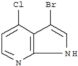 3-Bromo-4-chloro-1H-pyrrolo[2,3-b]pyridine