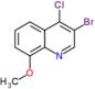 3-bromo-4-chloro-8-methoxy-quinoline