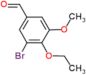 3-bromo-4-ethoxy-5-methoxybenzaldehyde