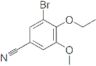 3-Bromo-4-ethoxy-5-methoxybenzonitrile