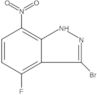 3-Bromo-4-fluoro-7-nitro-1H-indazole