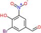 3-bromo-4-hydroxy-5-nitrobenzaldehyde