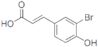 3-BROMO-4-HYDROXYCINNAMIC ACID