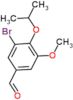 3-bromo-5-methoxy-4-(propan-2-yloxy)benzaldehyde