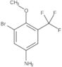 3-Bromo-4-methoxy-5-(trifluoromethyl)benzenamine